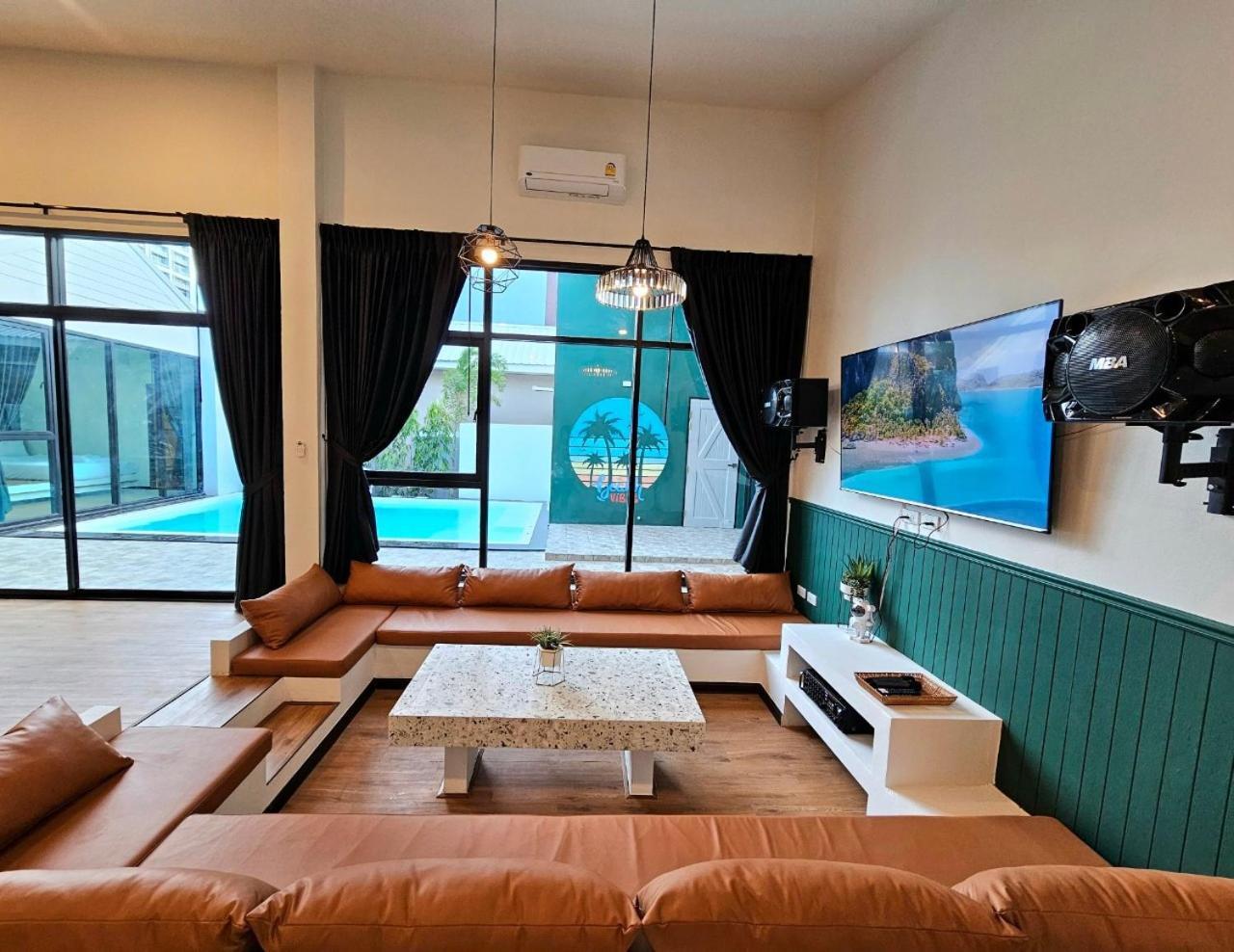 Madaguscar Private Pool Villa-Pattaya Джомтьен Экстерьер фото