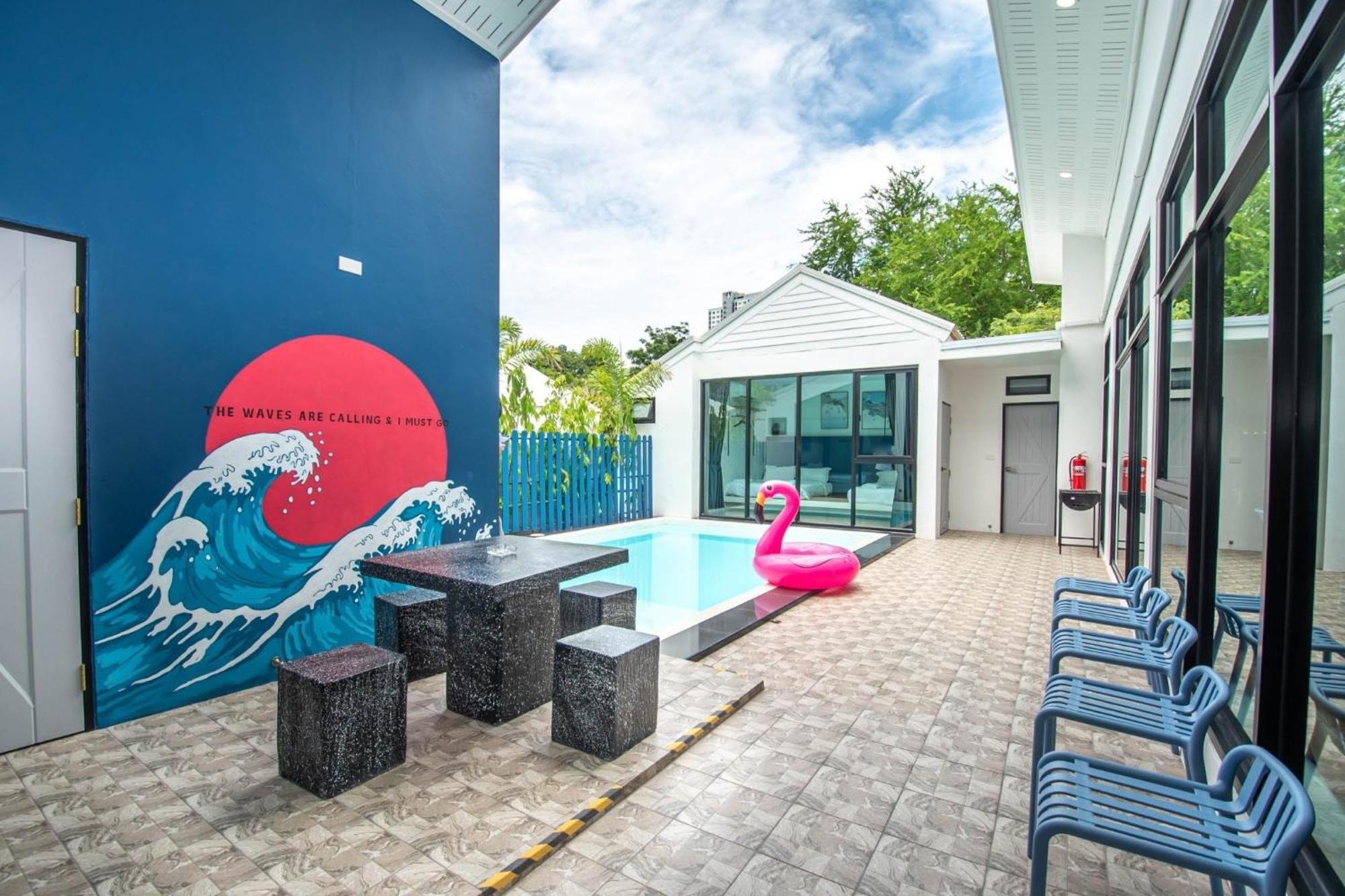 Madaguscar Private Pool Villa-Pattaya Джомтьен Экстерьер фото