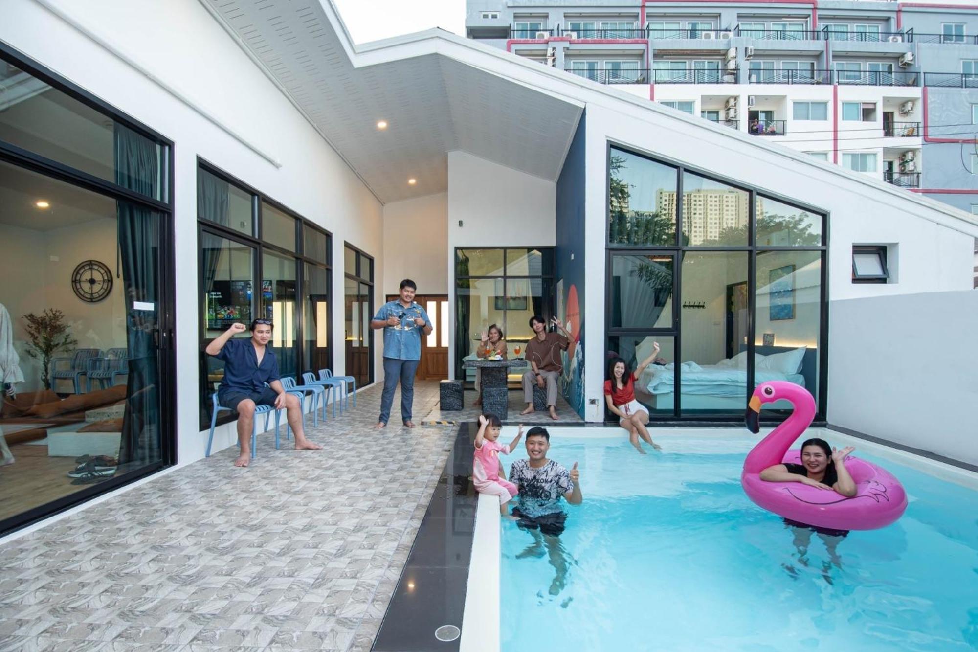 Madaguscar Private Pool Villa-Pattaya Джомтьен Экстерьер фото