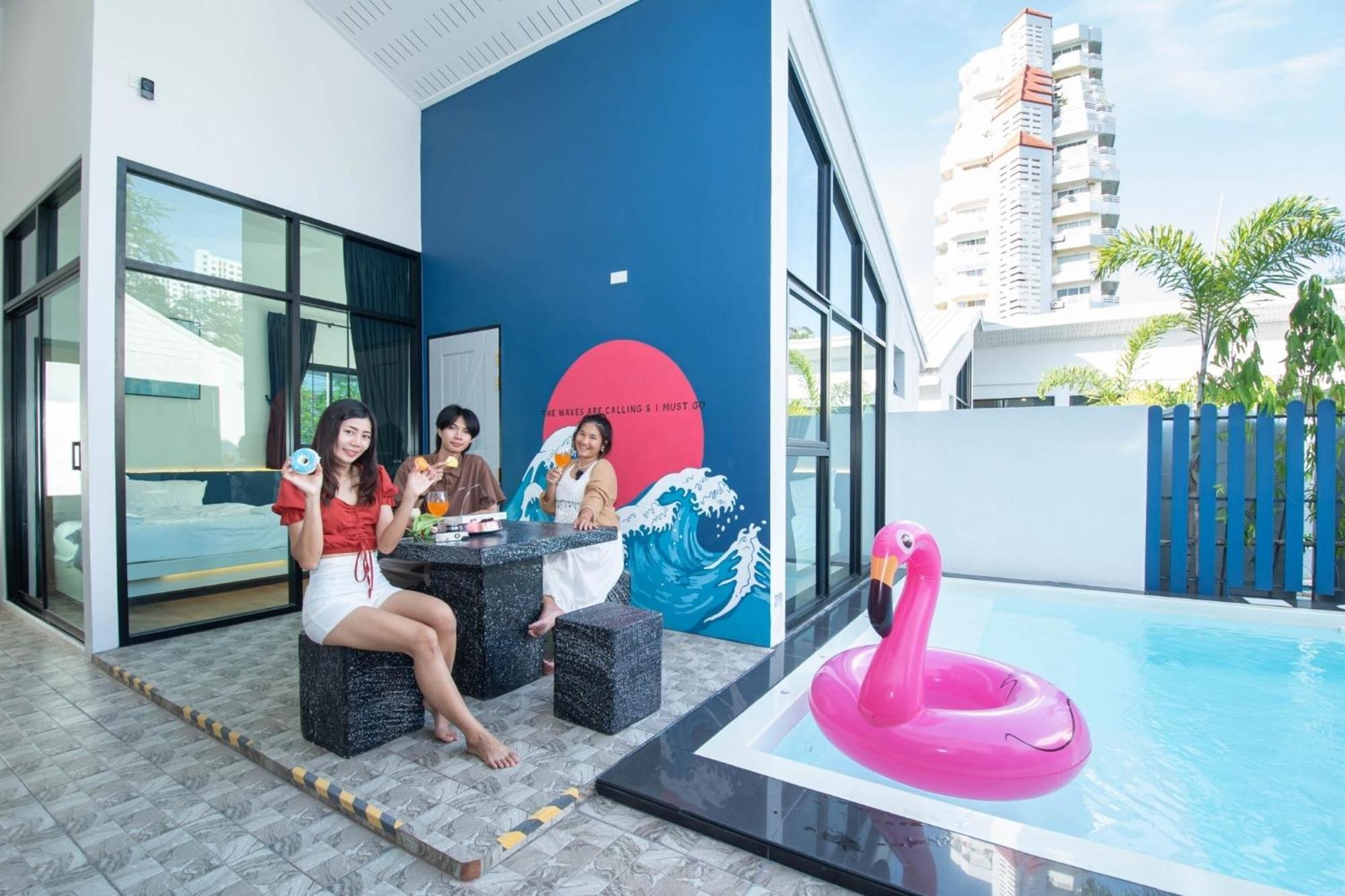 Madaguscar Private Pool Villa-Pattaya Джомтьен Экстерьер фото