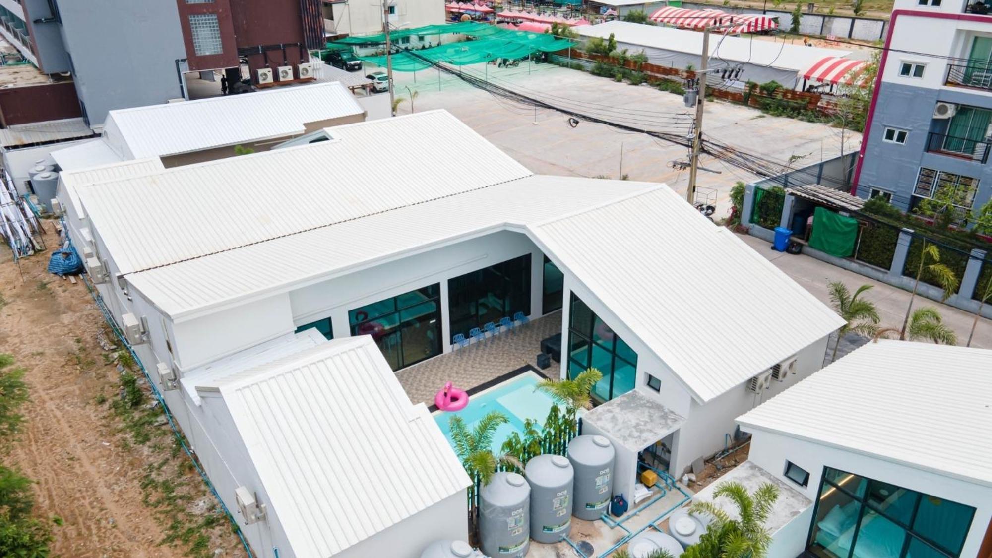 Madaguscar Private Pool Villa-Pattaya Джомтьен Экстерьер фото